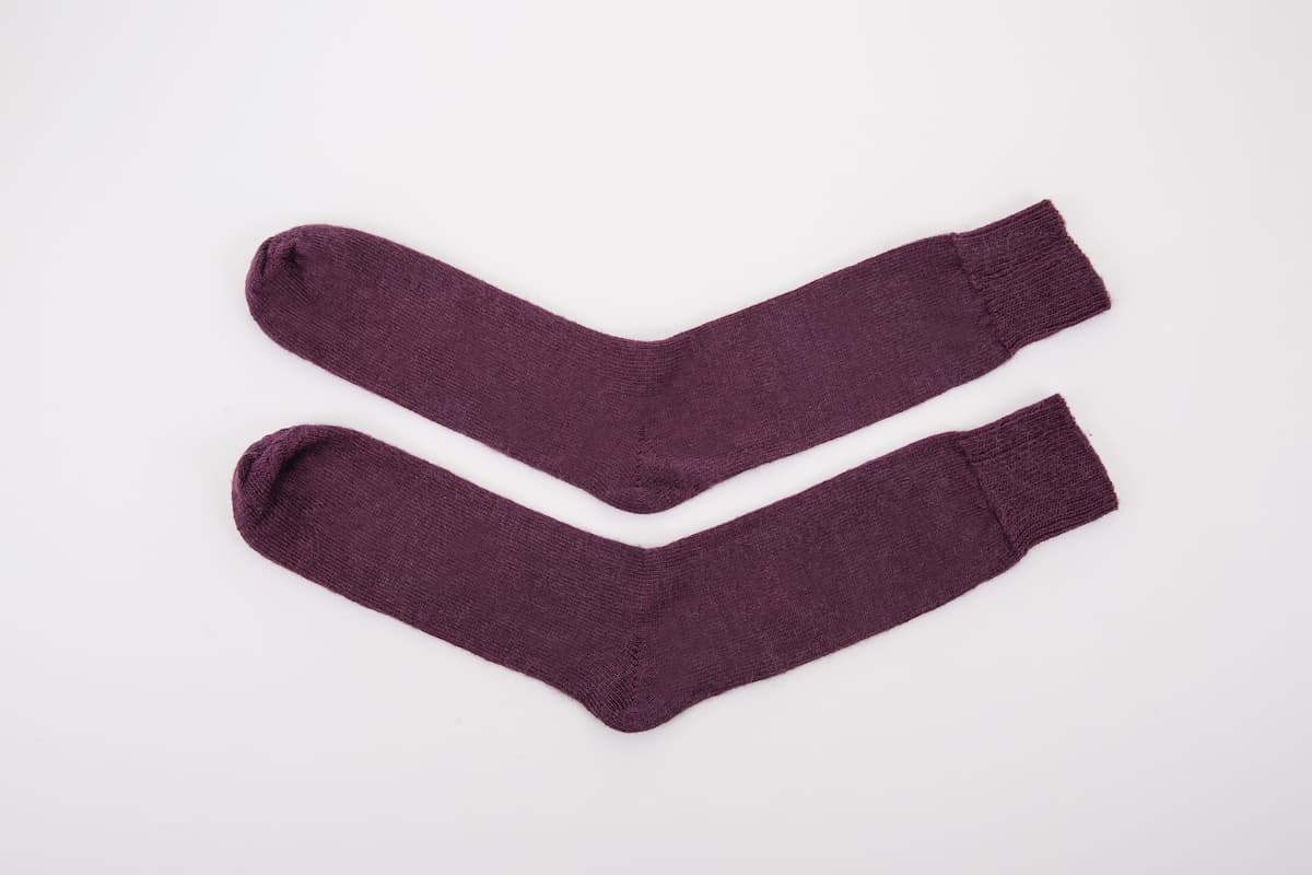 Purple Alpaca Everyday Socks