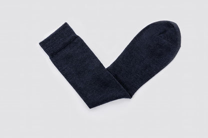 Navy Merino Socks