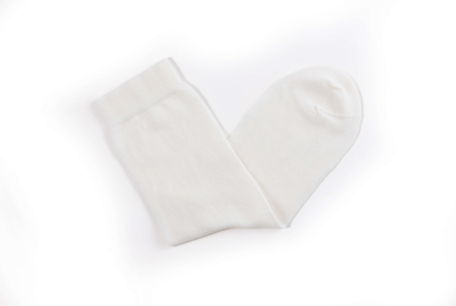 White Merino Socks