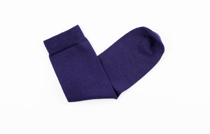 Purple Merino Socks