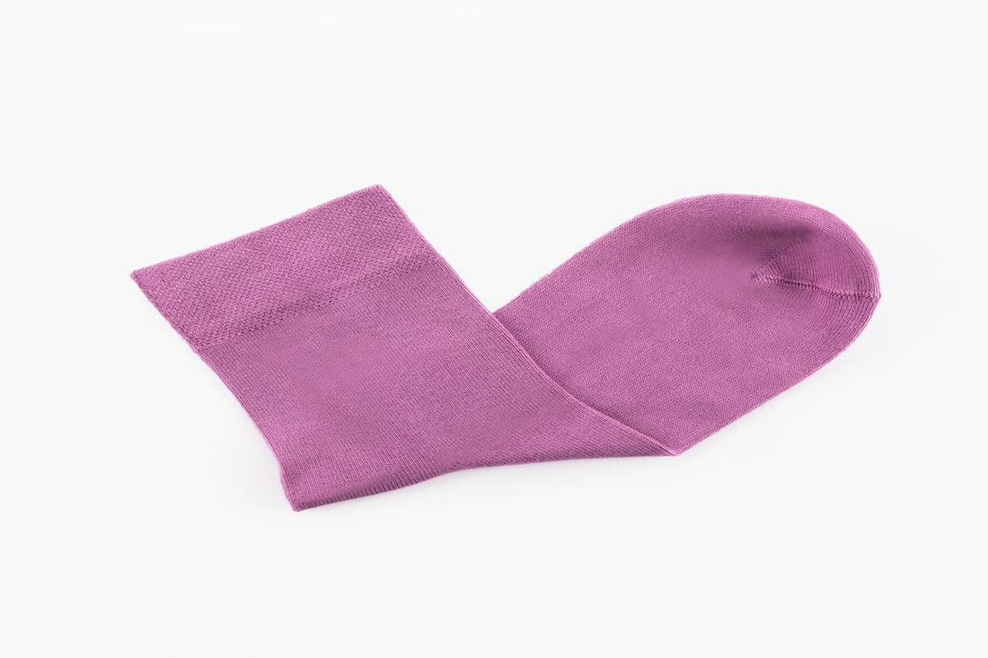 Dusky Pink Ankle Length Bamboo Socks