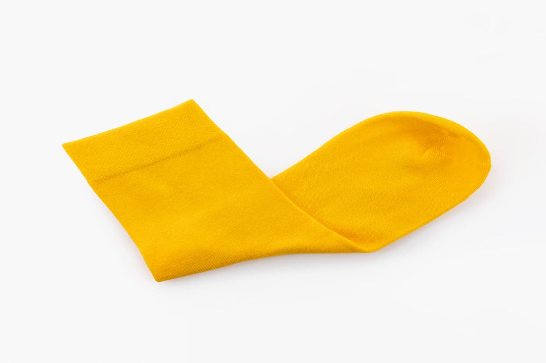 Mustard Yellow Ankle Length Bamboo Socks