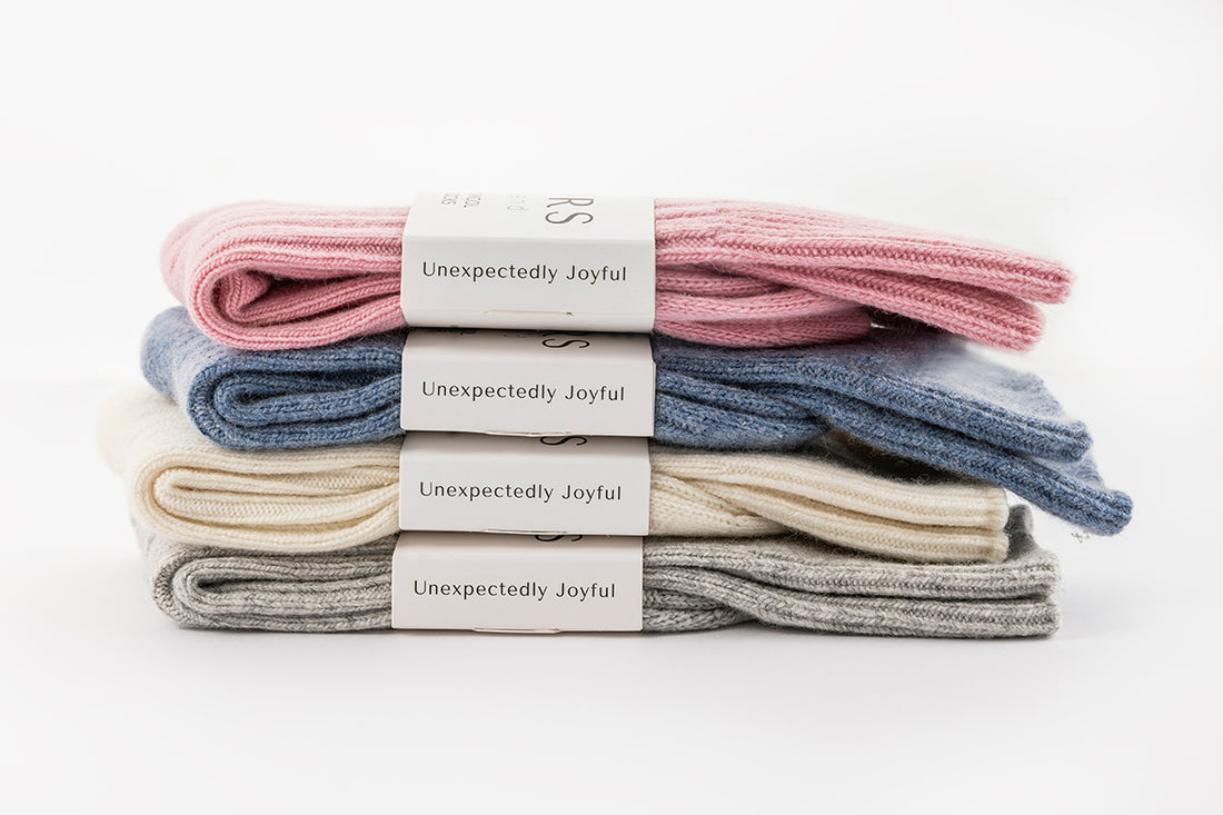 Lambswool Bed Sock Collection No.2