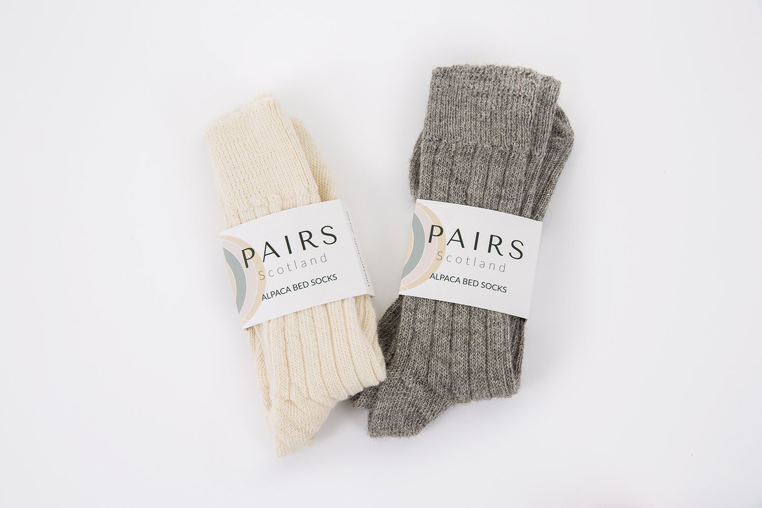 The Natural Alpaca Bed Sock Collection  - Made in Britain