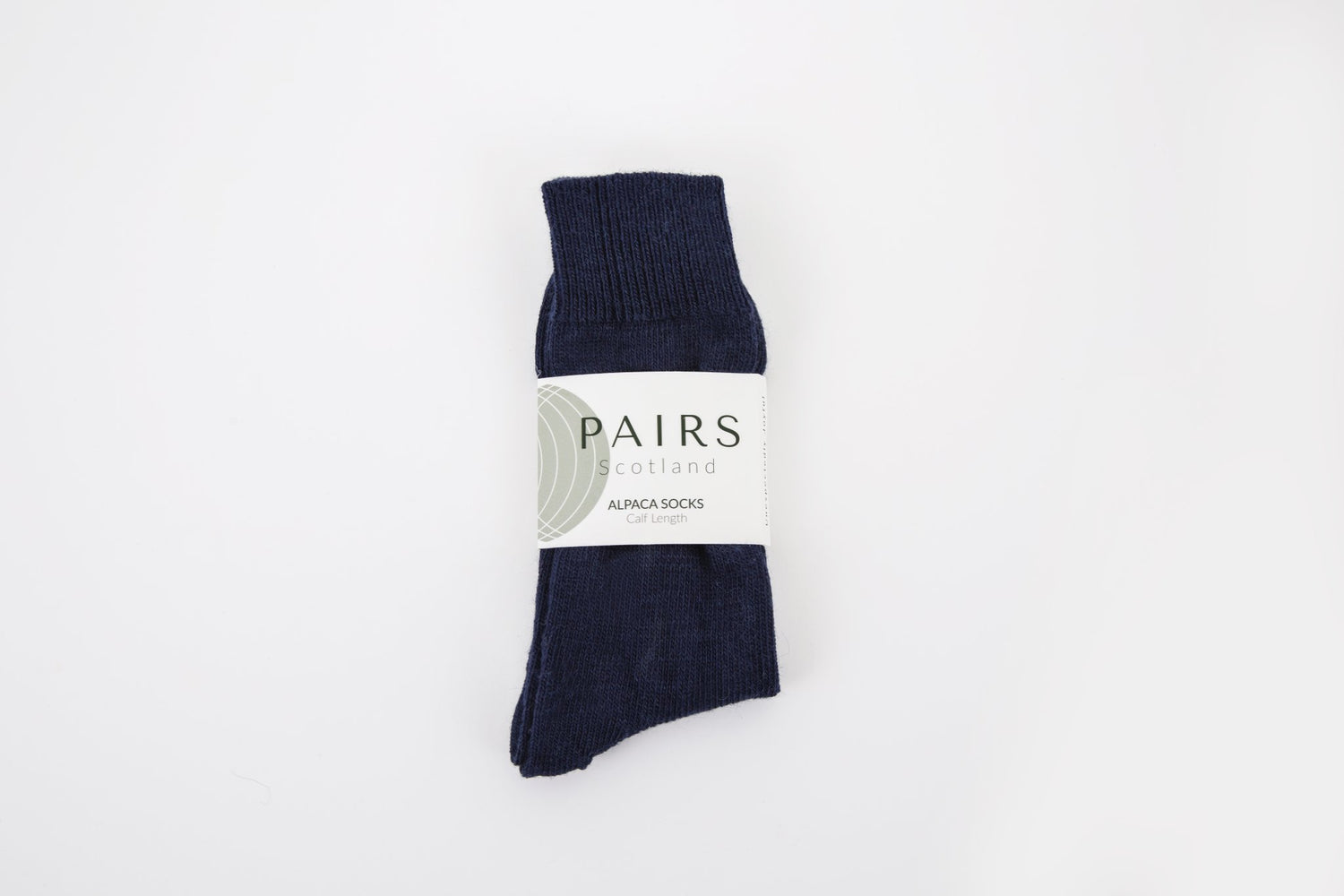 Navy Blue Alpaca Everyday Socks