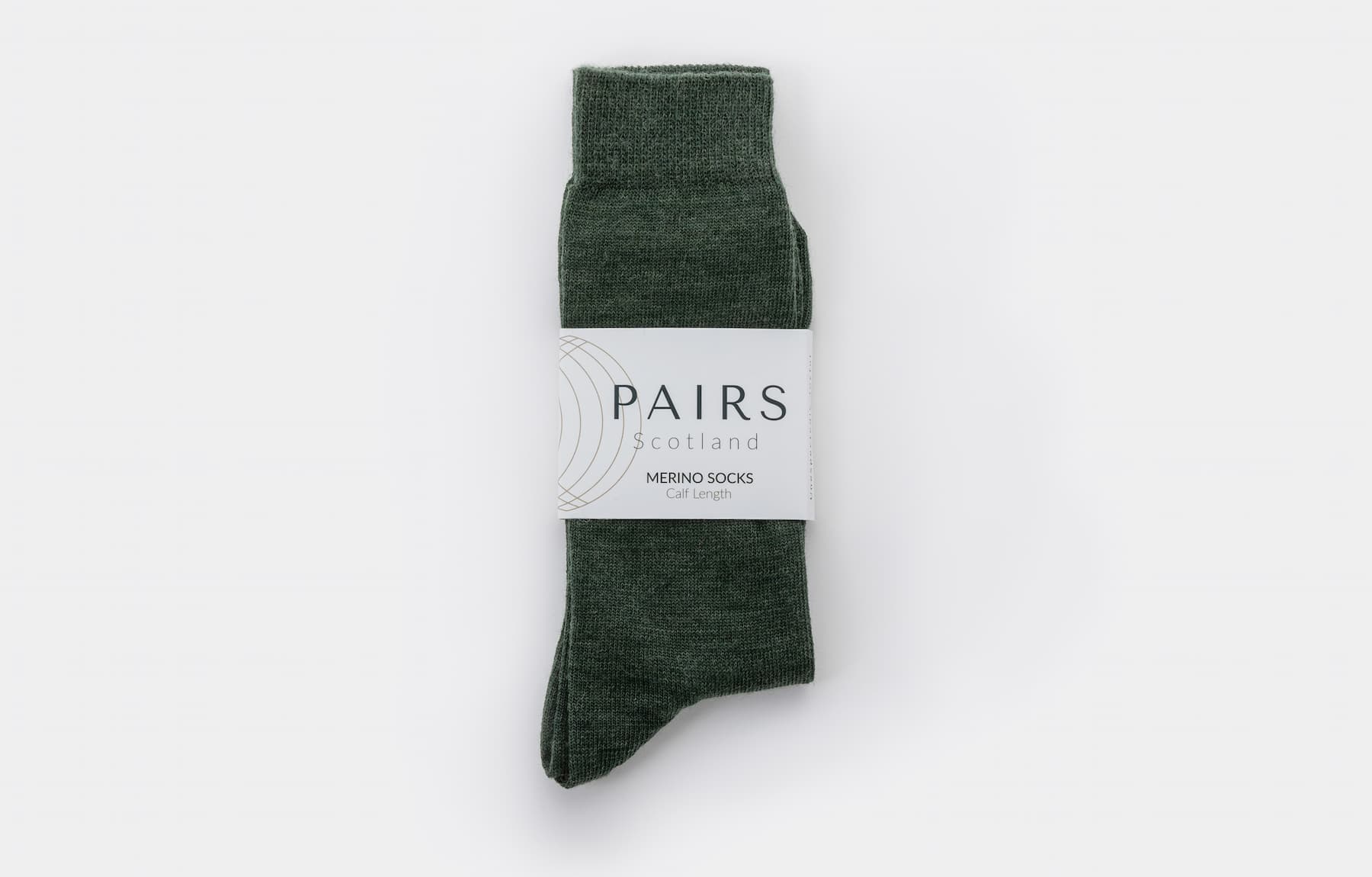 Green Merino Socks