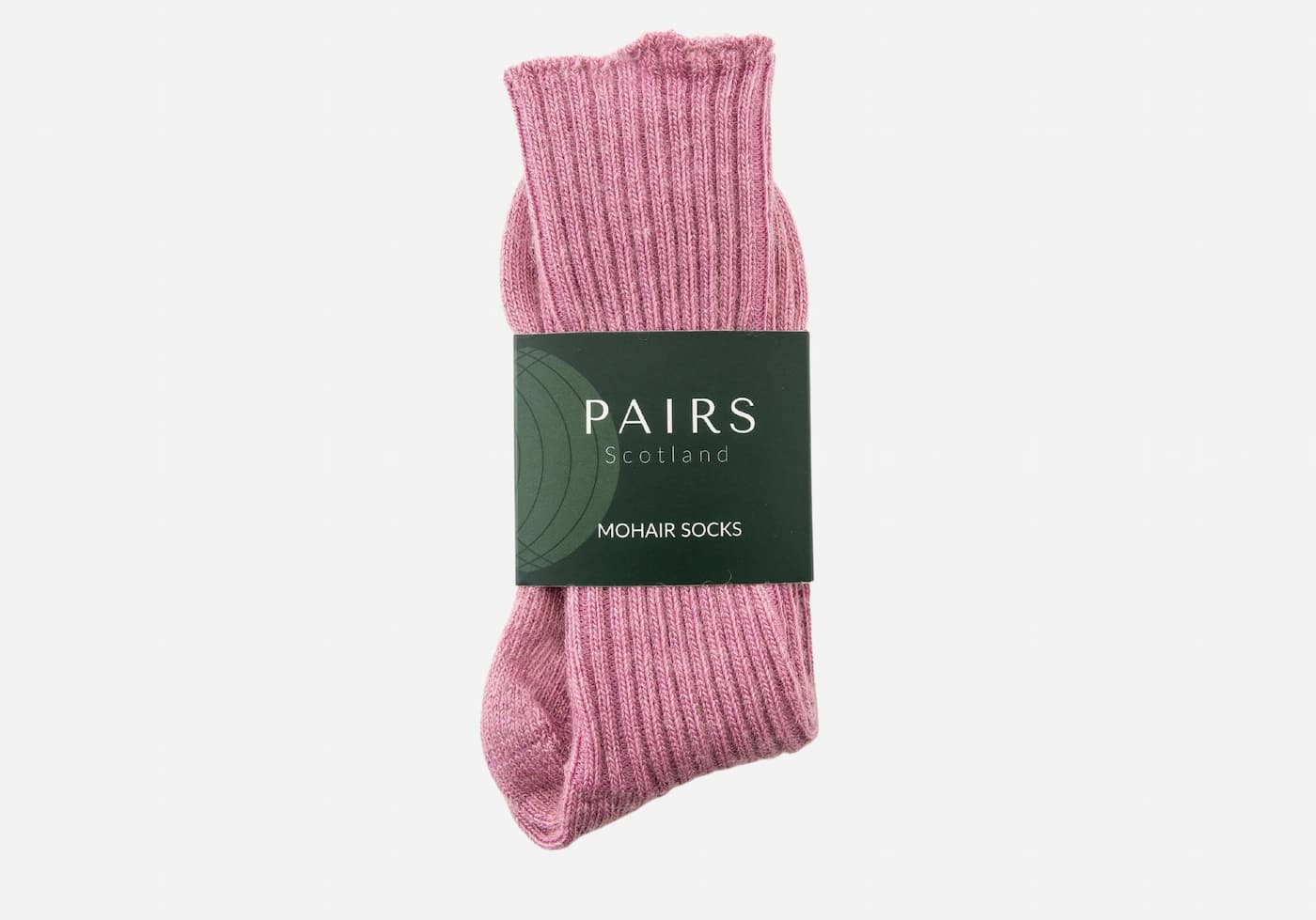 Pink Mohair Socks